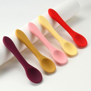 Wholesale Safe BPA Free Silicone Infant Spoons Non Toxic Microwaveable from china suppliers