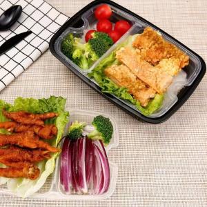 Wholesale Disposable Plastic Meal Prep Containers Rectangular With Inner Tray from china suppliers