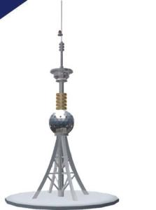 China SUS304 Ornamental Decorative Lightning Rods For Wind Power Stations on sale