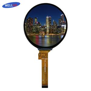 Wholesale RGB Vertical Stripe Round LCD Display For Showing Customer Transactions from china suppliers