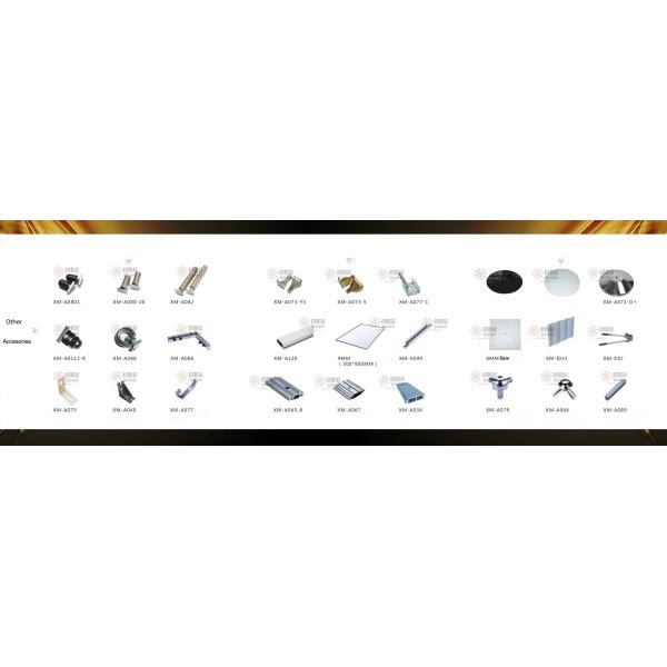 Zinc Lock connector for oc t aluminum profiles, lock sets of exhibition systems