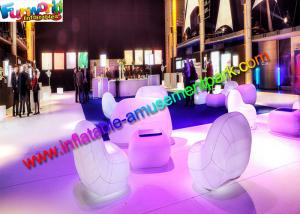 Wholesale Blow Up Wedding and Event Sofa Chair, LED Lighting Inflatable Furniture, Outdoor Party Air Sealed Chair from china suppliers