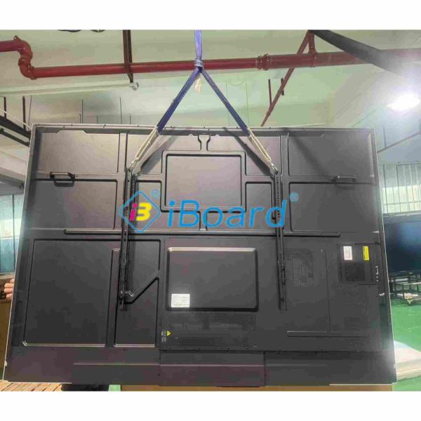 98inch 4K Interactive Flat Panel Android 14 8+128gb Digital Smart Touch Screen Android OPS Mobile Stand Optional For Classroom Meeting