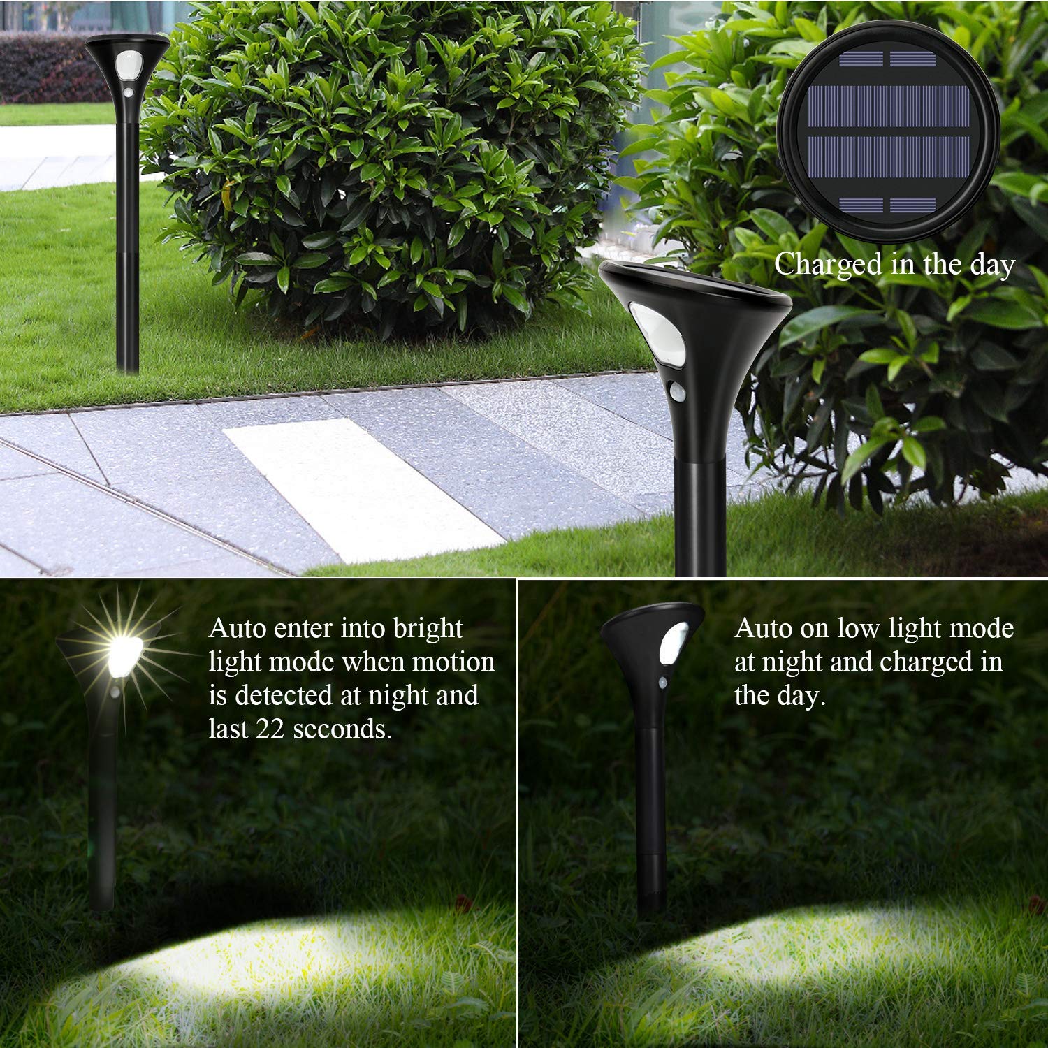 Lawn courtyard garden lighting