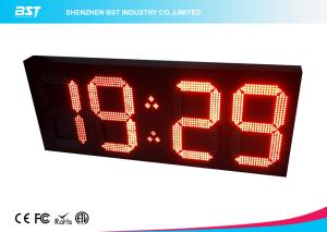 China Big 18 Inch Wireless Digital Clock Led Display Module By Remote Control on sale