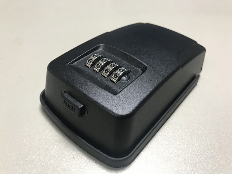 security key lock box,wall mounted key box with combination lock