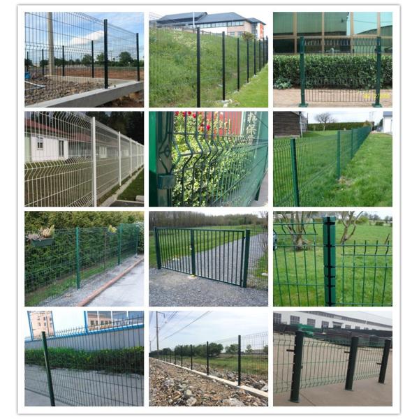 Cheap Galvanized Iron Wire Mesh Panel 3d Curved Houses Garden Perimeter Fence Manufacture