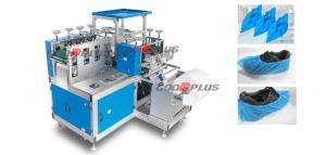 China Fully Automatic Shoes Cover Machine , 380v Shoe Plastic Cover Machine on sale