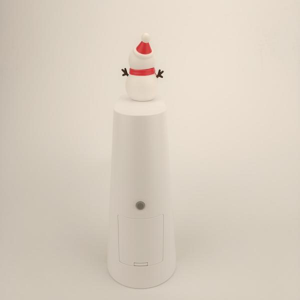 Christmas Decor Bottle Sensor Foam Soap Dispenser Snowman Kids Xmas Bathroom Set 8.45oz