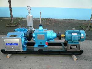 Wholesale Light weight 7.5kw Reciprocating Drilling Mud Pump , Flexible manipulation from china suppliers