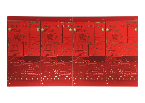 17um Red 94V0 Multi Layer PCB Printed Circuit Board ISO14001