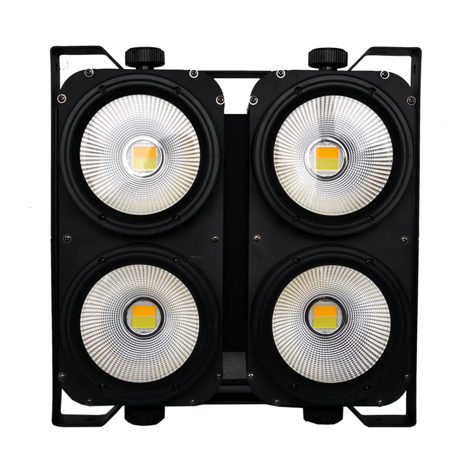 LED Light Source Powerful COB 4x100W 4-Eyes Audience Light for Dynamic Stage Effects