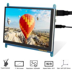 Wholesale Raspberry Pi4 HDMI 7 Inch TFT LCD Display 800x480 Dots With Capacitive Touch Panel from china suppliers