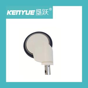 China White Central Control Caster Single Piece 6 Inch Medical Equipment on sale