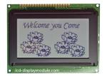 LED White LCD Display Module Resolution 128 x 64 6800 Series Interface