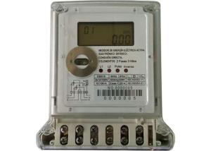 China Anti Tamper Digital Power Meter Two Phase Three Wires Electric Watt Hour Meter on sale
