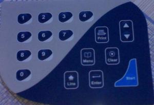 Custom Electronic Control PCB Membrane Switch Keypad With Push Button
