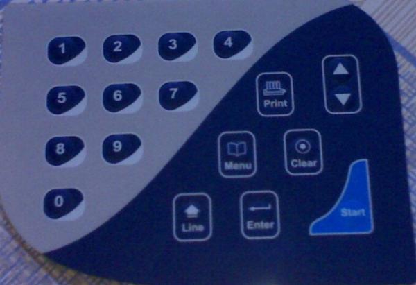Quality Custom Electronic Control PCB Membrane Switch Keypad With Push Button for sale