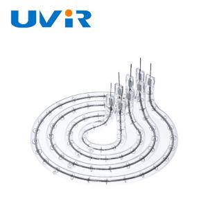 China Clear Quartz Tube Heater Elements 511mm Diameter for Oven Parts on sale