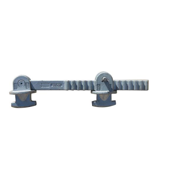 Forged Steel 260mm 380mm Lashing Twist Locks Double Clamp ISO Shipping Container Bridge Fitting Container Lashing Equipment
