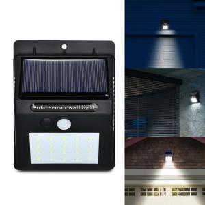 Wholesale 3 Modes Solar Powered LED Wall Light , Solar Powered Security Light With Motion Sensor from china suppliers