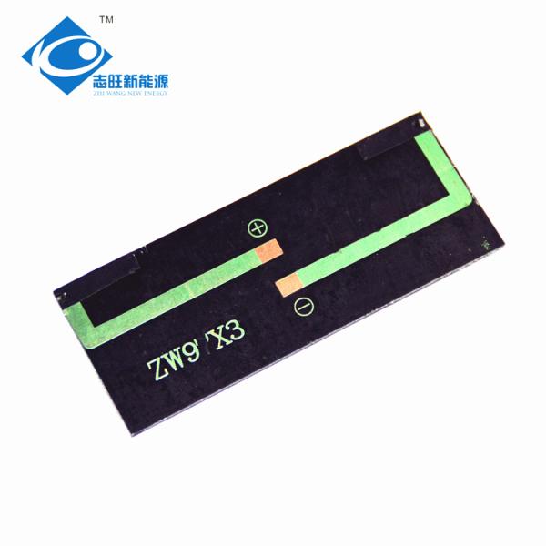 0.4W High Quality Semi Flexible Solar Panel ZW-9731 PET Laminated Polycrystalline Mini Solar Panel 5V
