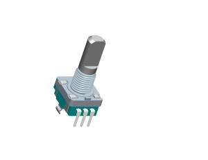 Wholesale Vertical Mounting EC11 Incremental Rotary Encoder Switch with 0.5mm Travel for volume adjustment from china suppliers