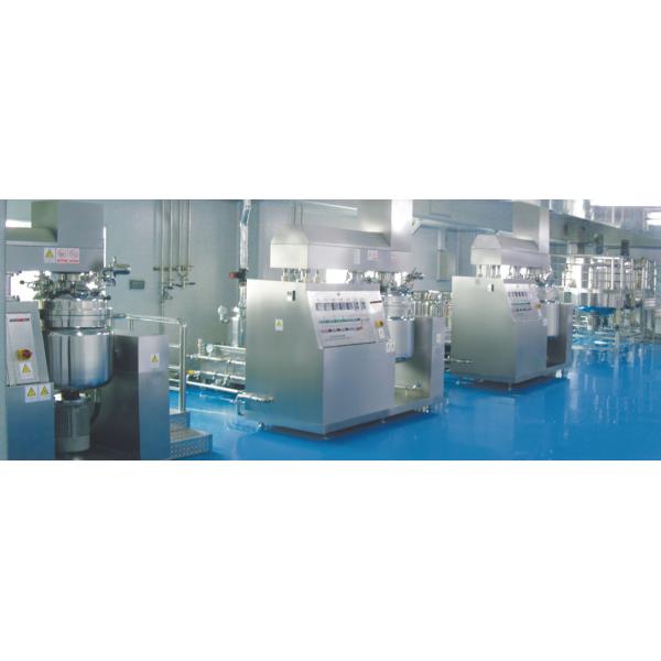 Pharmaceutical Ointment Vacuum Emulsifying Mixer With Kettle Cover