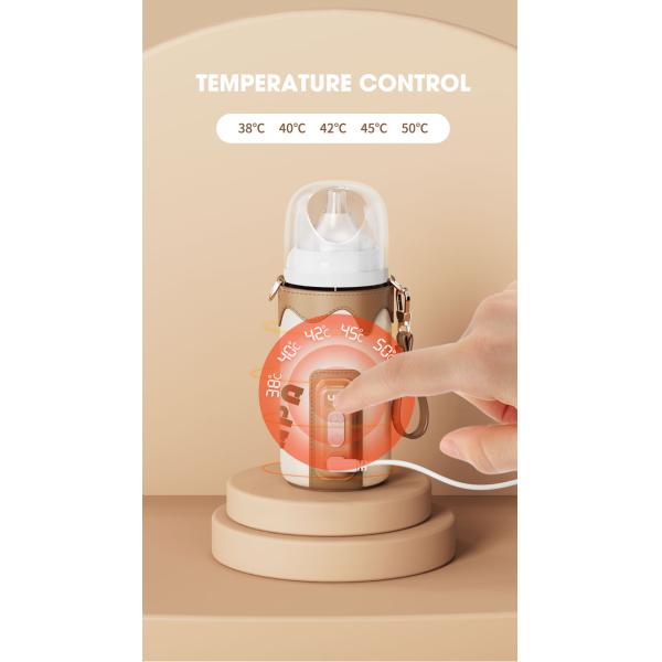 9v Portable USB Charging Digital Bottle Warmer electric Baby Milk Sleeve Cover 18w