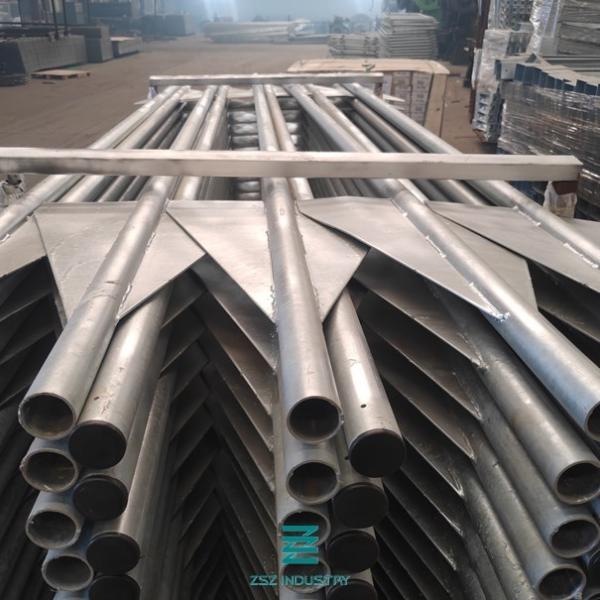 Galvanizing Wing Fence Panel Posts Iron Tube Material 40x2.0mmx2900mm
