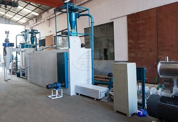 Floating Type Fish Food Processing Line 300-400kg/H Capacity With Accurate
