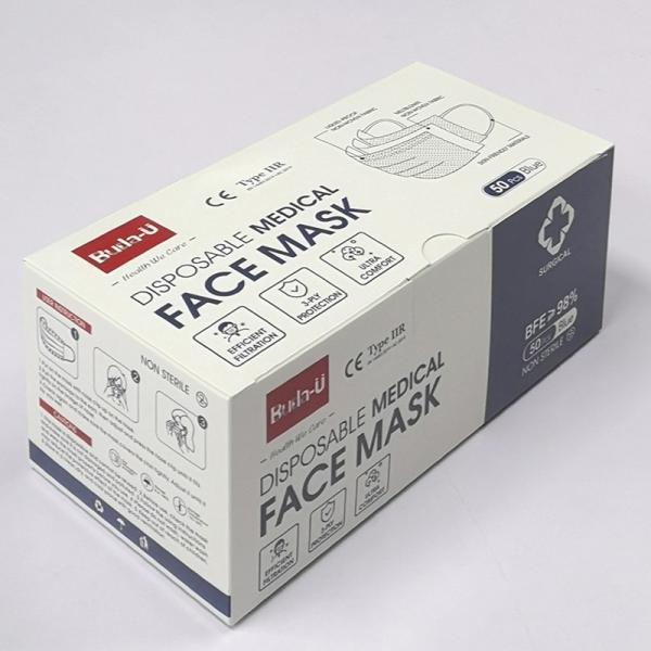 3PLY Disposable Surgical Face Mask EN14683 BFE 98% Eua Approved