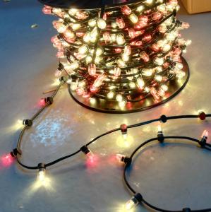 Wholesale 50M/roll custom Mini Clip String Light DC12V fairy lights 666 led outdoor cuttable christmas tree lights from china suppliers