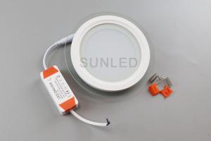 Wholesale 6w Surface Mount Flat Panel Led Lights Embedded Round Glass Ceiling Light from china suppliers