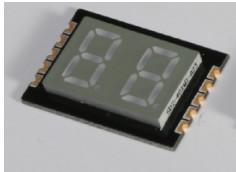 Wholesale Dual Digit SMD Seven Segment Display 0.4 Inch Common Anode For Indoor from china suppliers