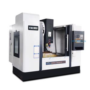 4th Axis Cnc Milling Machine Siemens Fanuc System Table Size 800x400mm VMC650