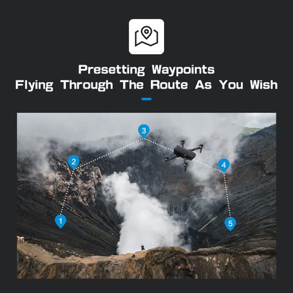 35mins Calm Mode Rc Mini Quadcopter Drone Without Rc Pocket Motor Toys Wifi