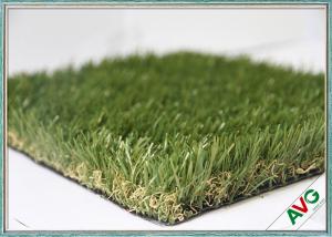 Wholesale Soft Durable Landscape Garden Artificial Grass 5 / 8 Inch Gauge Apple Green from china suppliers