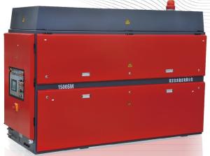 1.8M/Min Cnc Laser Cutting Machine 2200W Fast Flow Generator For Dieboard Making