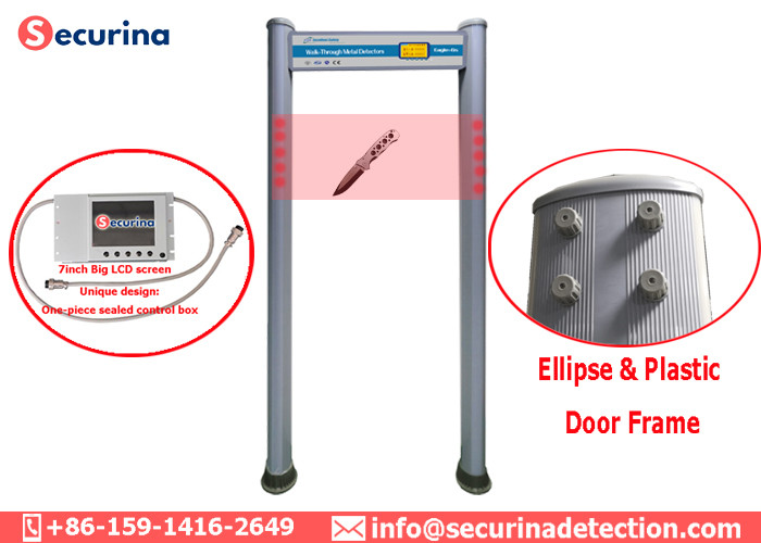 AC100V~240V Metal Detector Walk Through Gate With 300 Grades Sensitivity Level
