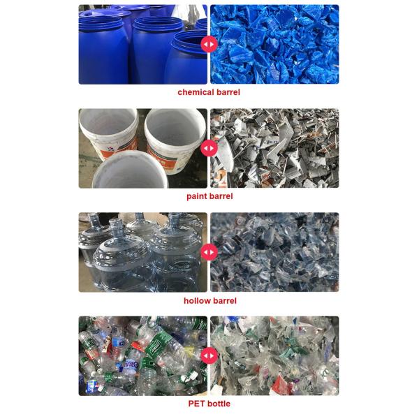 22KW Plastic Crusher Auxiliary Machine 500kg/H Plastic Crushing Machine