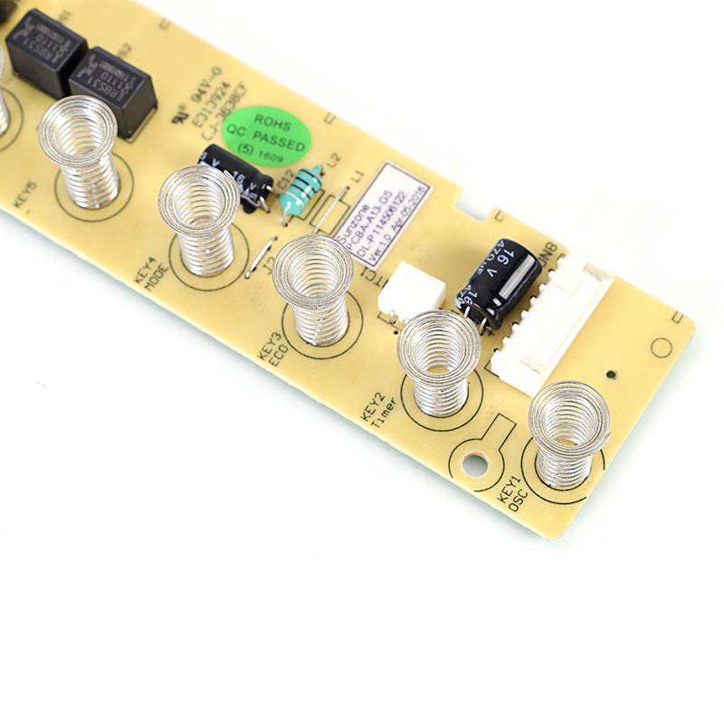 HASL ENIG smt circuit board Electronic DC Motor Fan Control Board With LED Display Board