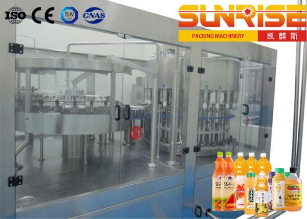 Quality Watermelon Fruit Juice Filling Machine 10000 Bottles / Hour for sale