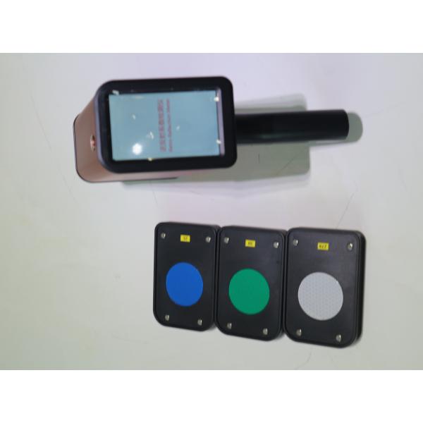 Reflective Logo 3500mAh Mobile Retroreflectometer Patented Optical System One Key Detection