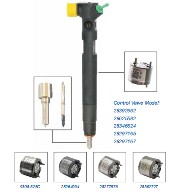 L395PRH Delphi Common Rail Nozzle Standard Size