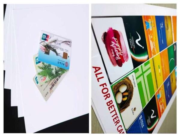 Quality White Offset Printing PVC Core Sheet With Smooth And Uniform Surface for sale