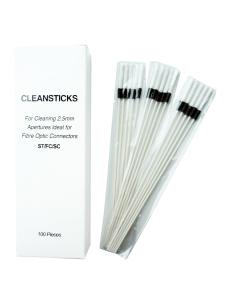 China One - Time Usage Fiber Optic Cleaning Stick 2.5mm For SC FC ST Optical Connector on sale