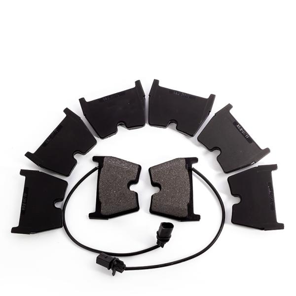 97mm GT8 8 Pcs Auto Semi Metallic Brake Pads 57mm Disc Area