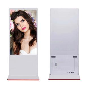 China 55 inch floor standing lcd advertising player android digital advertising display player on sale