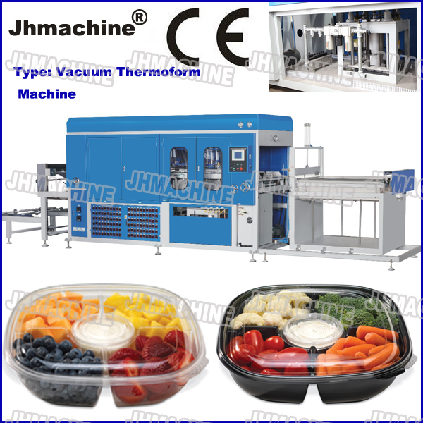 Hot Sale Automatic PP Plastic sheet Vacuum Thermoforming Machine for Fresh Keeper